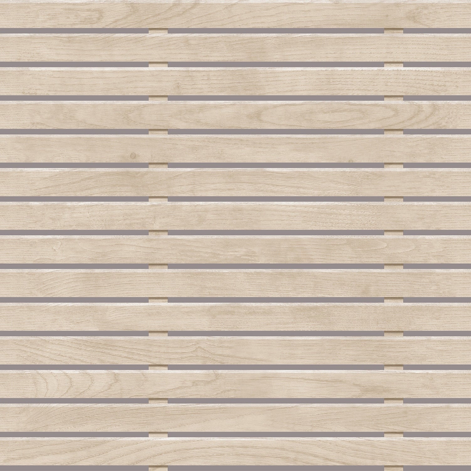 Veer Decor Horizontal Wood Slate Wallpaper