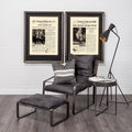 Mercana Hornet Ii Black Leather Chair