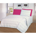 Hotel Club 1200 Super Soft 6 Piece Ava Print Sheet Set