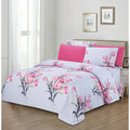 Hotel Club 1200 Super Soft 6 Piece Isabella Print Sheet Set