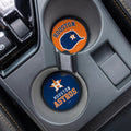 Houston Astros 4 Piece Ceramic Car Coaster Set