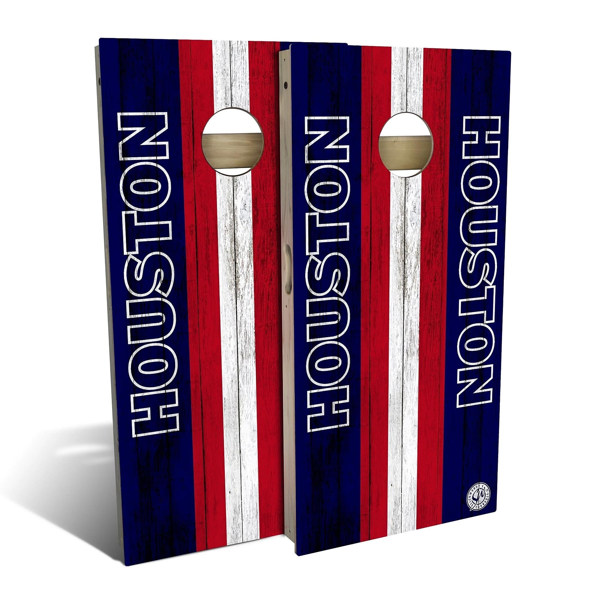 Houston Football Cornhole Set Choose Your Size Accessories