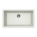 Houzer V 100U Quartztone 33 Single Basin Undermount Kitchen Sink