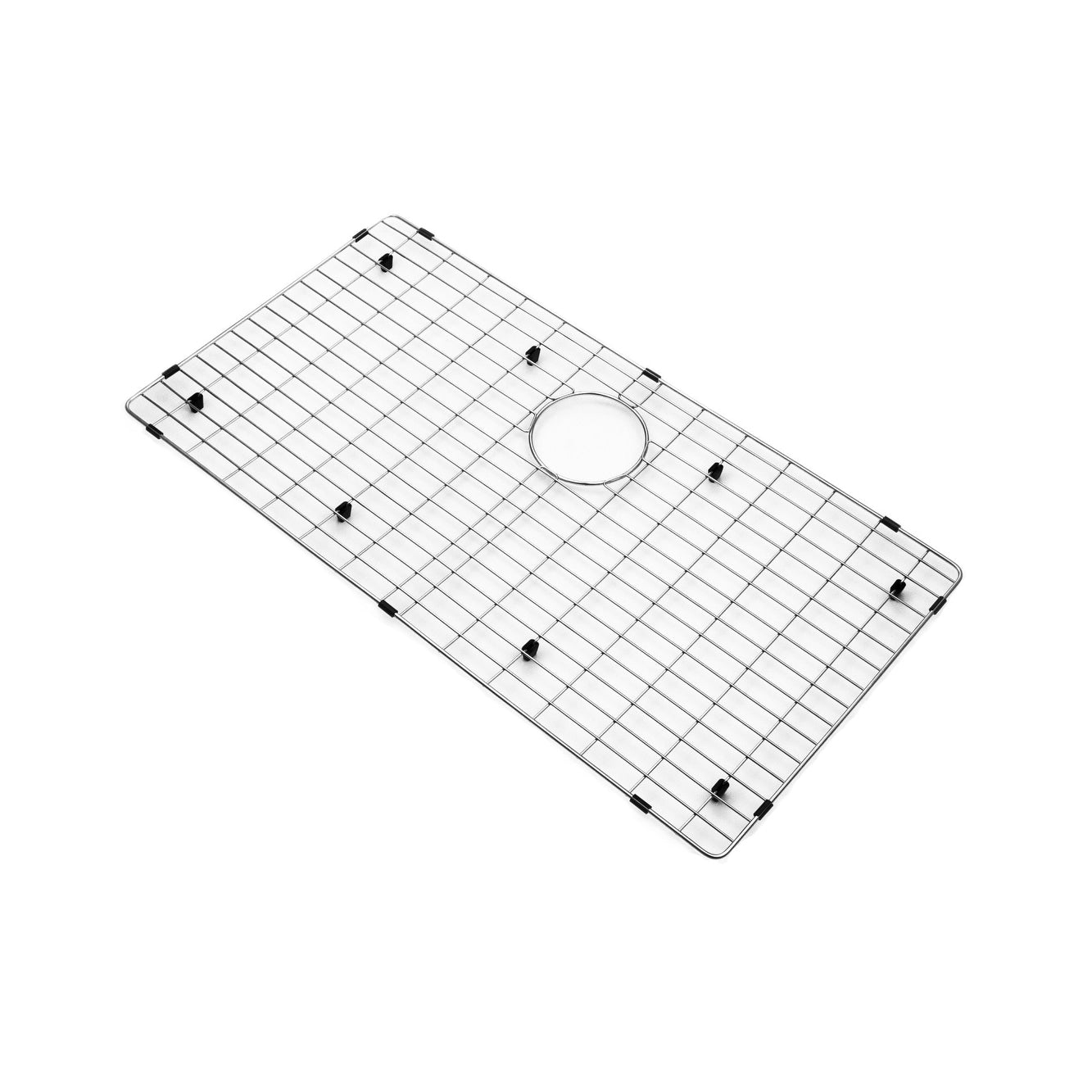 Houzer Bg 7800 Wirecraft 33 1 4 L X 17 1 4 W Stainless Steel Basin Rack With Rubber Feet Stainless Steel