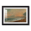 Hove Beach C 1824 1826 John Constable Custom Framed Print