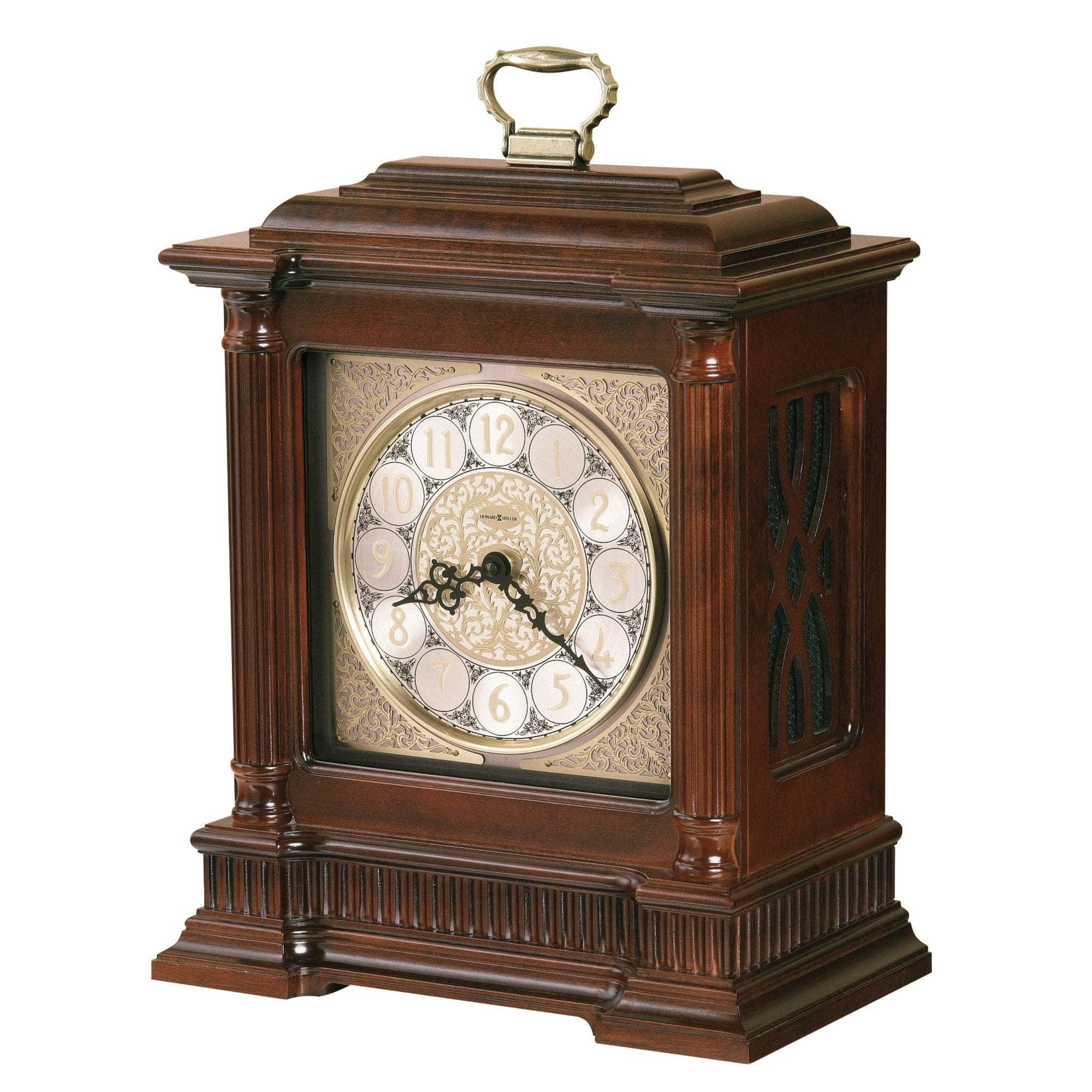 Howard Miller Akron Classic Traditional Old World Chiming Mantel Clock With Silence Option Reloj Del Estante