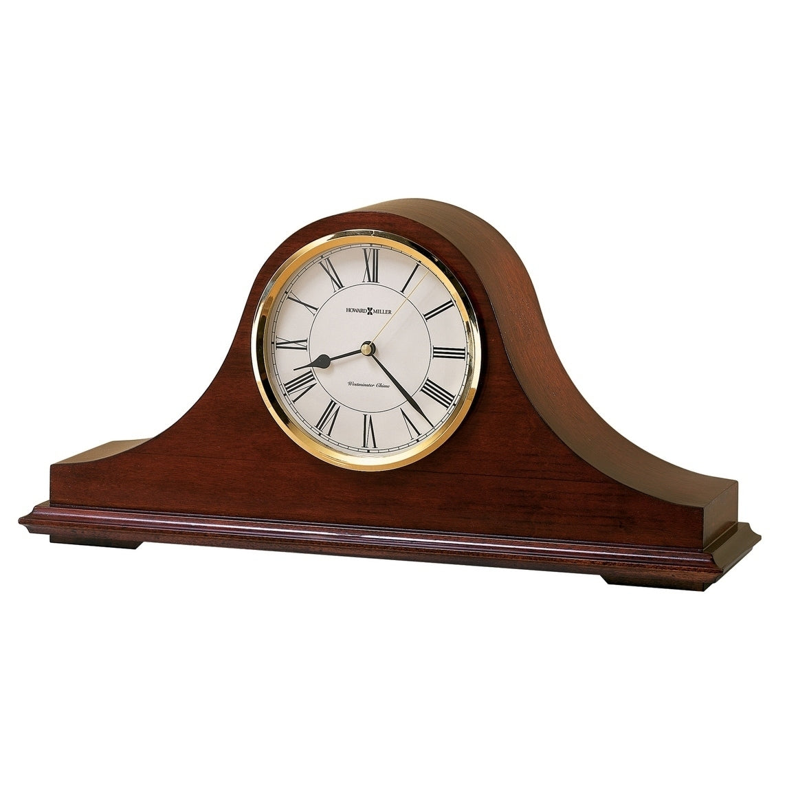 Howard Miller Christopher Classic Traditional Transitional Chiming Mantel Clock With Silence Option Reloj Del Estante