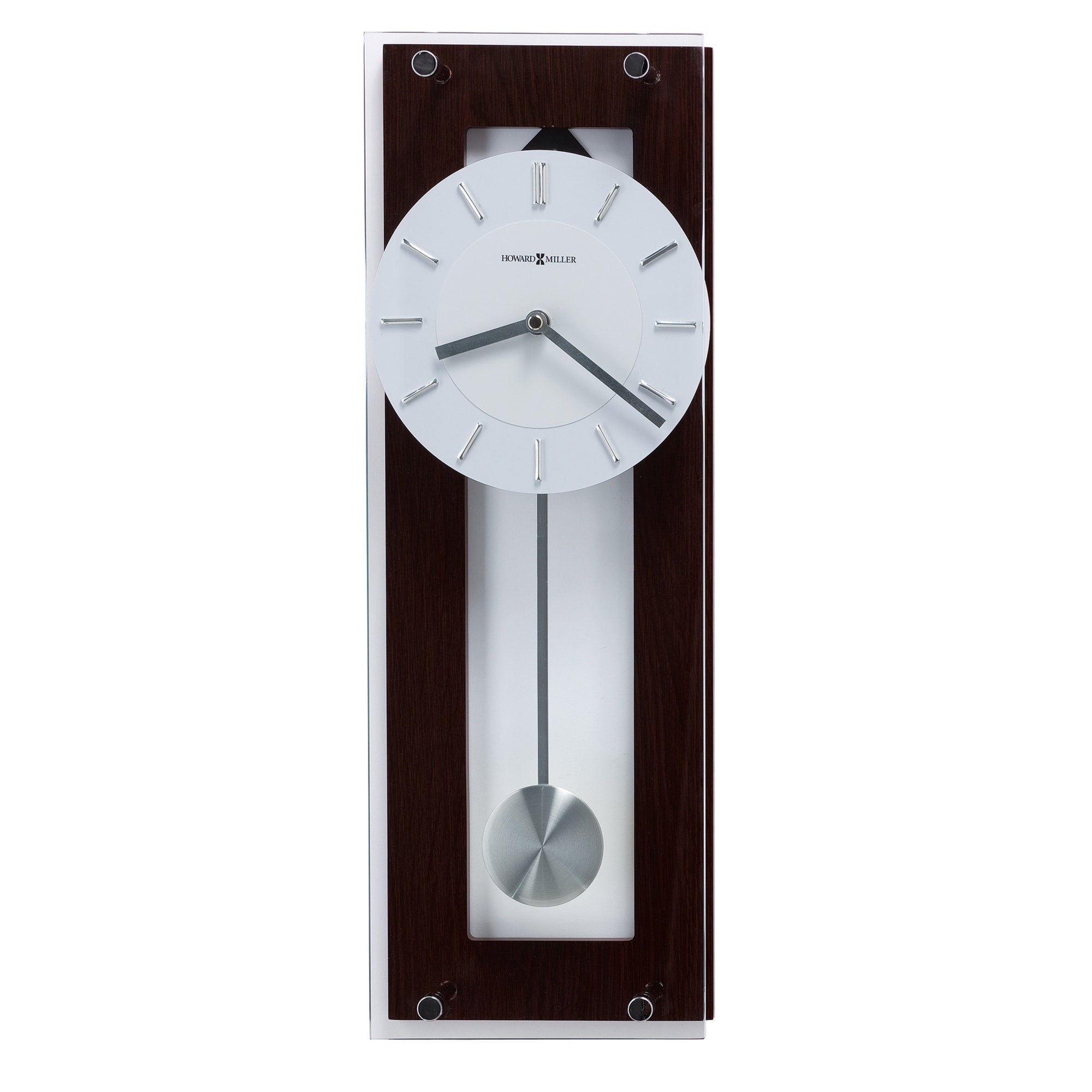 Howard Miller Emmett Transitional Modern And Contemporary Bold And Chic Wall Clock With Pendulum Reloj De Pared