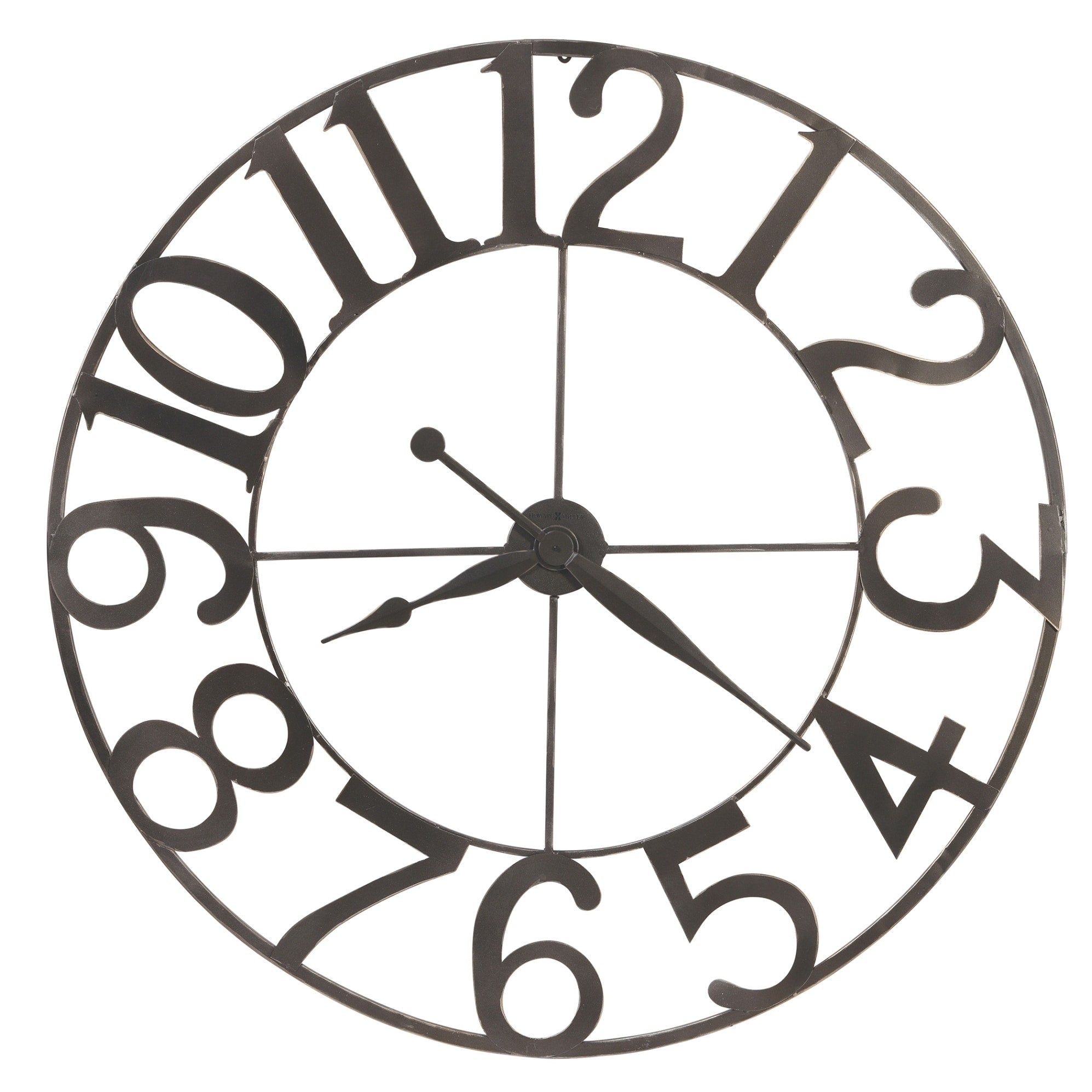 Howard Miller Felipe Industrial Abstract Contemporary Modern Wall Clock Reloj De Pared