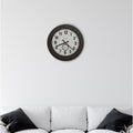 Howard Miller Grid Iron Works Classic Traditional Contemporary Wall Clock With Large Numbers Reloj De Pared