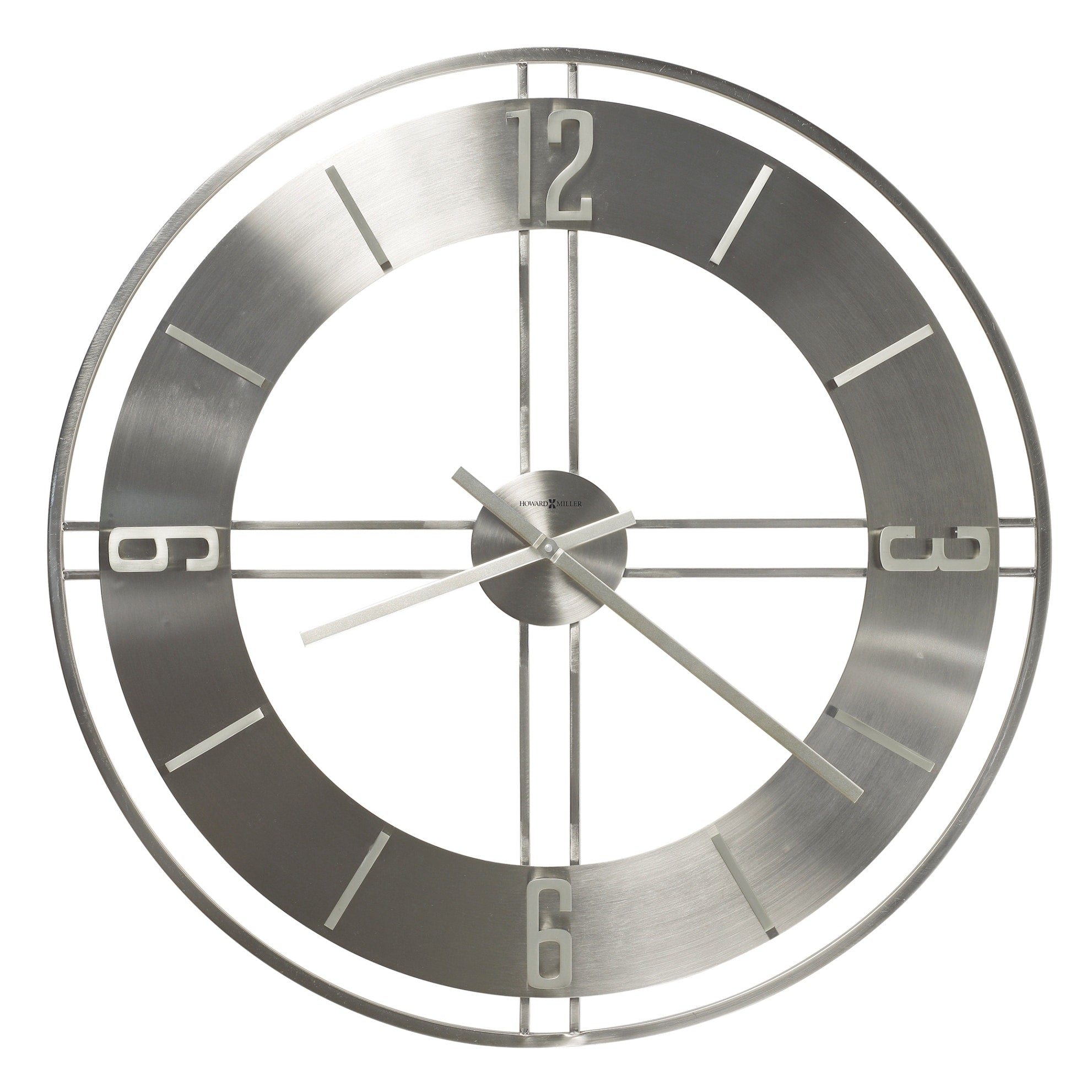 Howard Miller Stapleton Metal Finished Wood Wall Clock