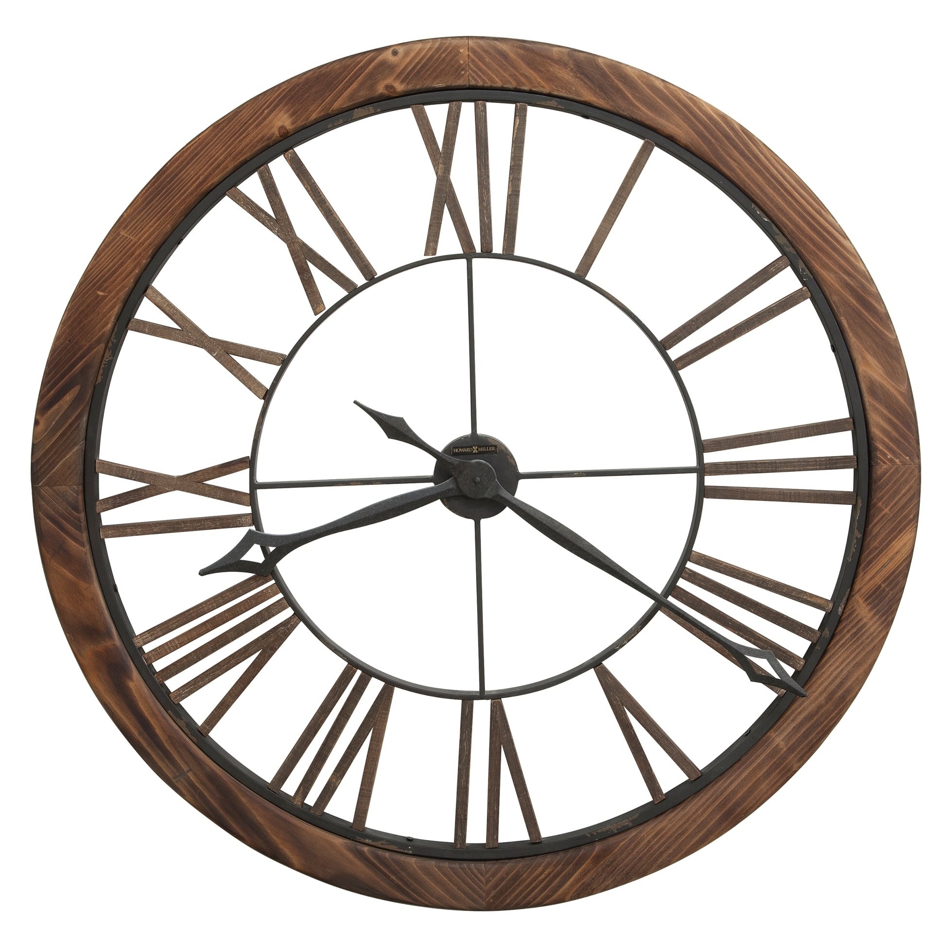 Howard Miller Thatcher Industrial Transitional Vintage And Rustic Statement Gallery Wall Clock Reloj De Pared