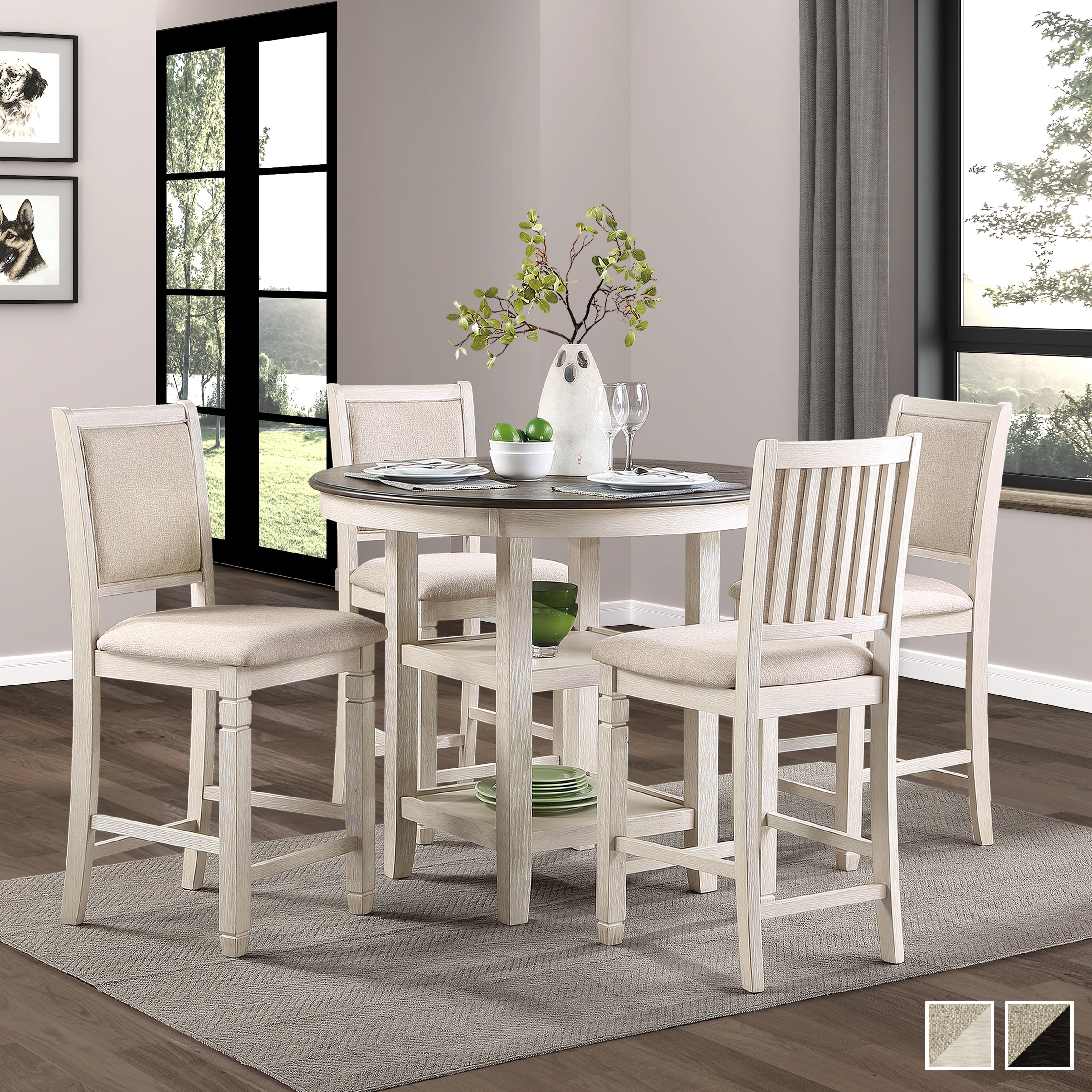 Howth 5 Piece Counter Height Dining Set.