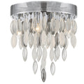 Hudson 4 Light Chrome Ceiling Mount 16 W X 17 H