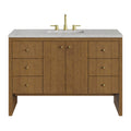 Hudson 48 Single Vanity W Freepower Wireless Charger