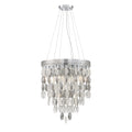Hudson 9 Light Chrome Chandelier 22 W X 27 H