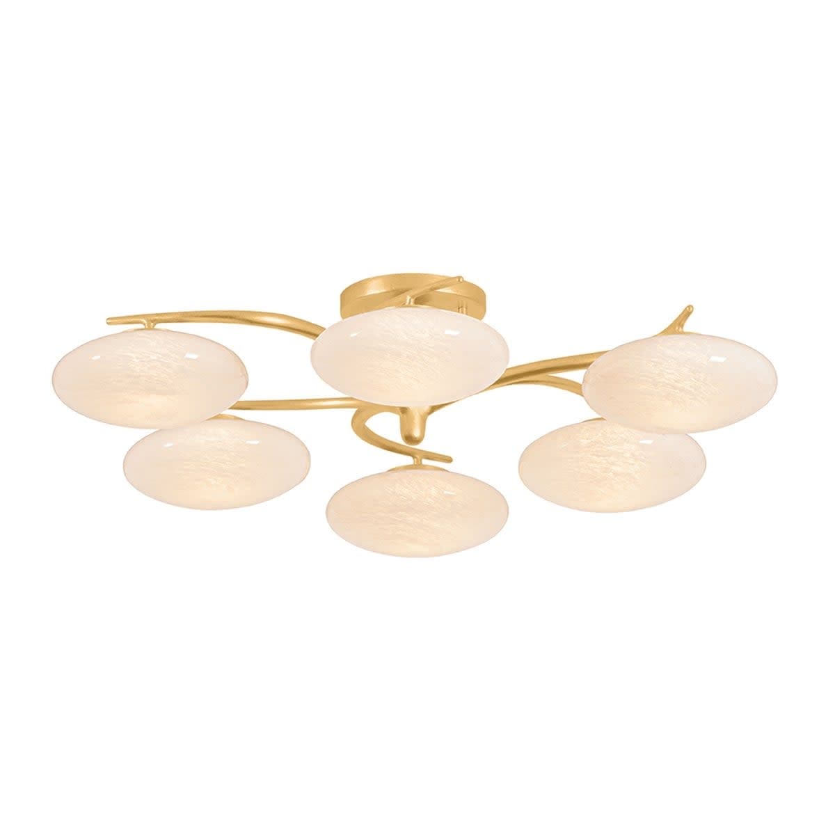 Hudson Valley Lighting 5006 Bayberry 32 Wide Led Semi Flush Ceiling
