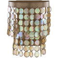 Hughes Glam Acrylic Tassels 1 Light Wall Sconce 10 H X 5 W X 8 D