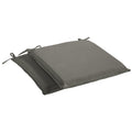 Humble Haute Sunbrella Canvas Charcoal Indoor Outdoor Cushion Set Of 2