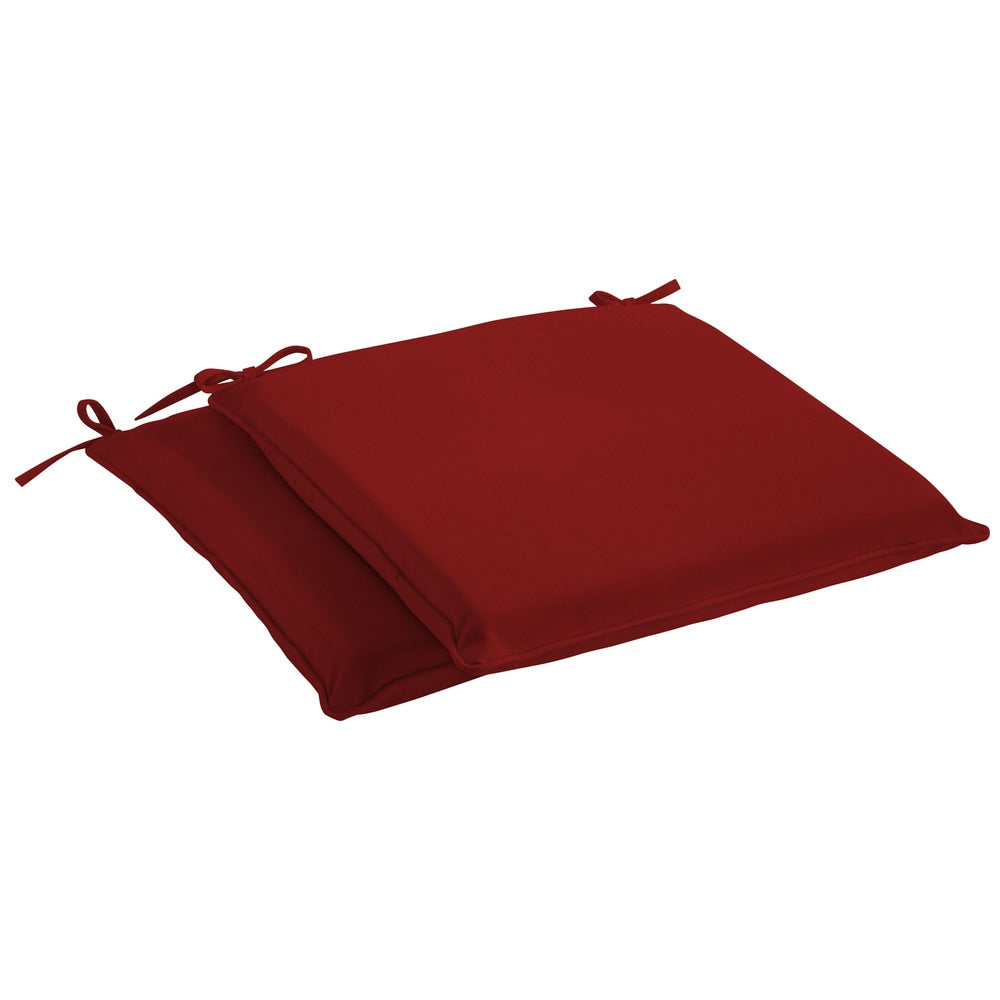 Humble Haute Sunbrella Canvas Jockey Red Indoor Outdoor Cushion Set Of 2