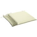 Humble Haute Sunbrella Canvas Natural And Sunbrella Canvas Charcoal Indoor Outdoor Cushion Set Of 2