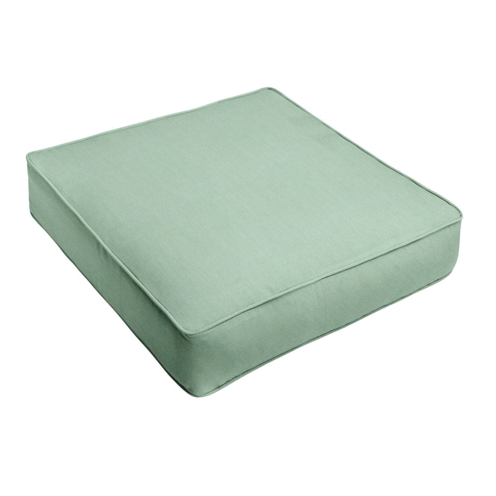Sunbrella Canvas Spa Corded Indoor Outdoor Deep Seating Chair Cushion