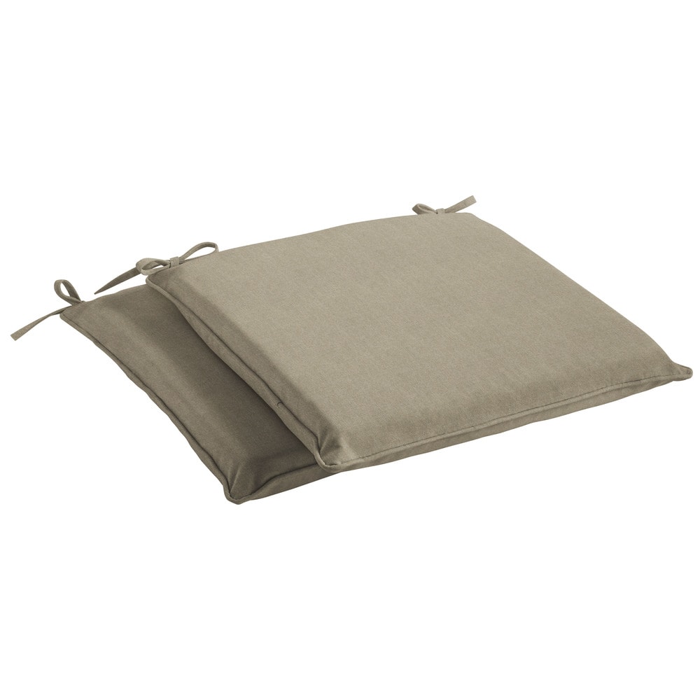 Humble Haute Sunbrella Canvas Taupe Indoor Outdoor Cushion Set Of 2