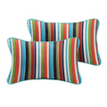 Humble Haute Sunbrella Carousel Confetti Indoor Outdoor Corded Pillow Set Of 2