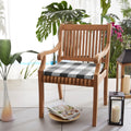 Humble Haute Black Buffalo Plaid Indoor Outdoor Chair Cushion Set Of 2