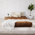 Humble Haute Full Textured Deep Blue 8 Inch Futon Mattress