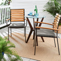Humble Haute Sunbrella Canvas Charcoal Indoor Outdoor Cushion Set Of 2