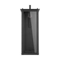 Hunt 1 Light Black Outdoor Led Wall Lantern