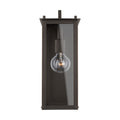 Hunt 1 Light Oiled Bronze Outdoor Wall Lantern
