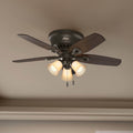 Hunter 42 Inch Bronze Fan With 5 Reversible Blades