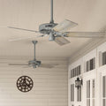 Hunter Original Fan 52 Inch Black Black Walnut And Oak Reversible 5 Blade Ceiling Fan