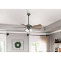 Hunter 52 Swanson New Bronze Ceiling Fan With Led Light Kit And Pull Chain
