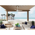 Hunter 52 Trimaran Weathermax Outdoor Ceiling Fan With Wall Control Fresh White