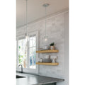 Hunter Hartland Collection Matte Silver 1 Light Jar Pendant