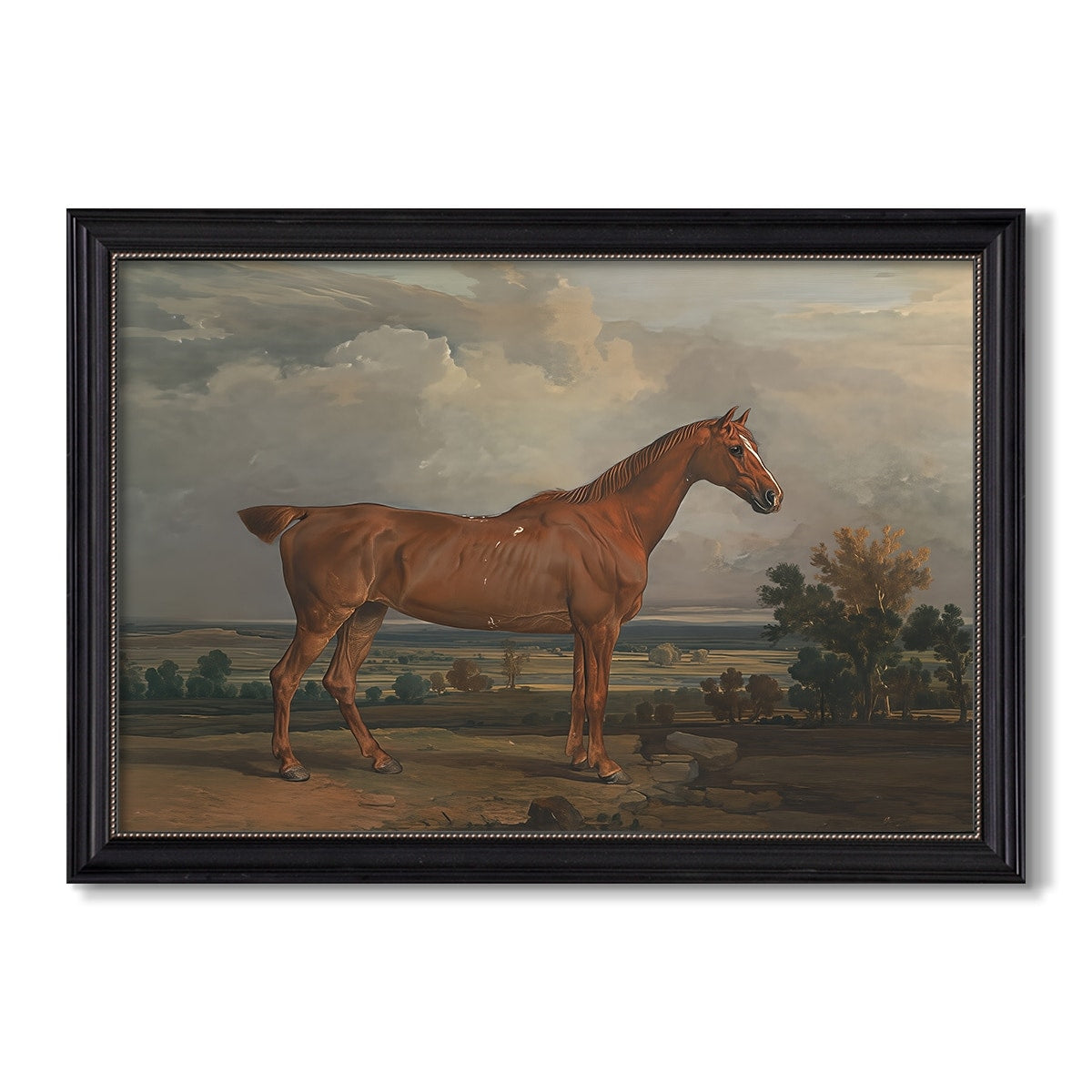 Hunter In A Landscape 1810 James Ward Custom Framed Canvas