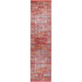 Hunting Design Animal Pictorial Distressed Oriental Heat Set Area Rugs