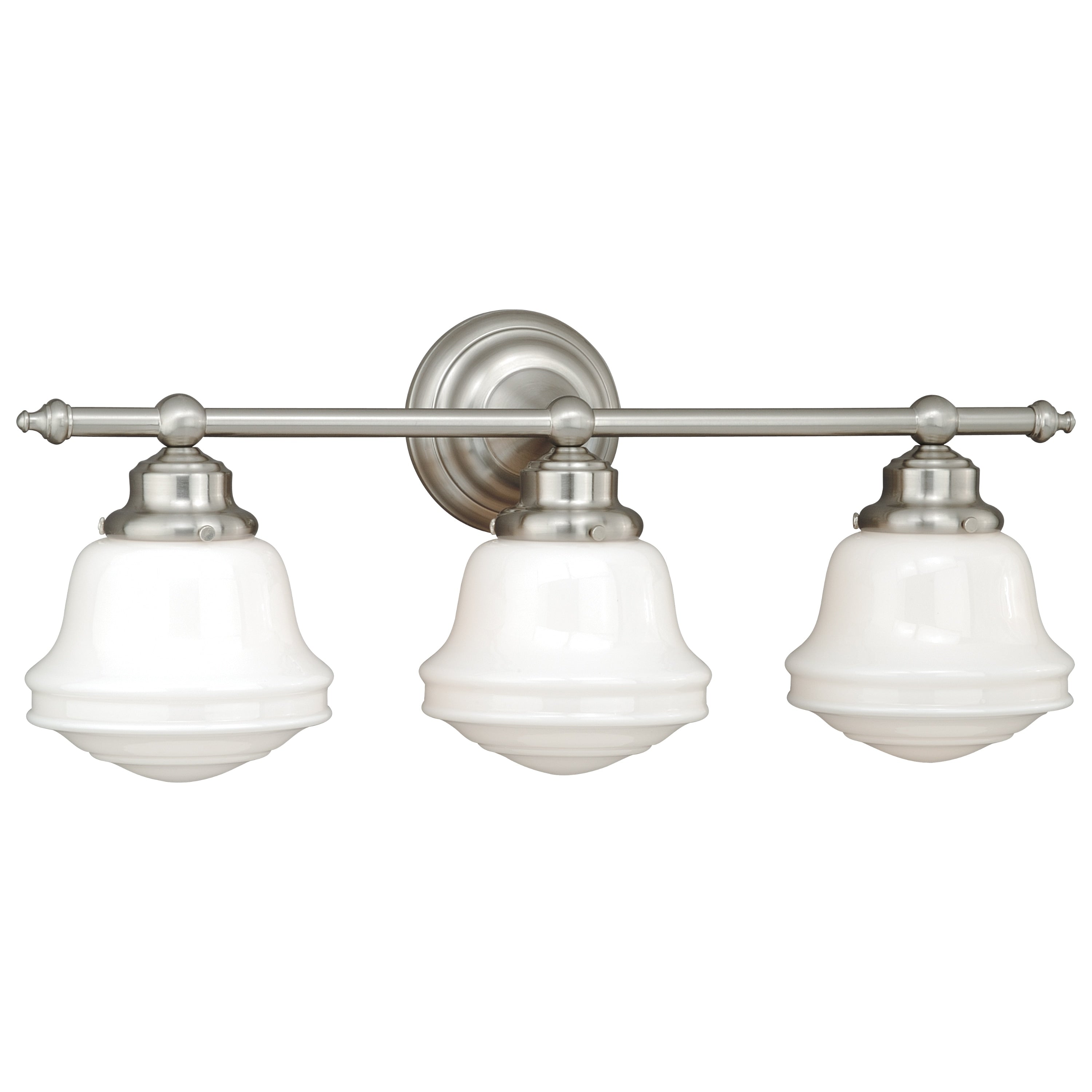 Vaxcel Huntley 3L Vanity Satin Nickel