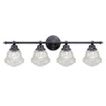 Vaxcel Huntley 4L Vanity Oil Rubbed Bronze