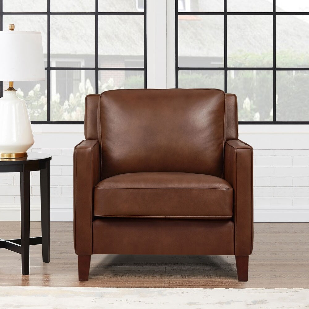 Hydeline Ashby Top Grain Leather Armchair
