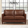 Hydeline Ashby Top Grain Leather Loveseat