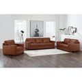 Hydeline Dillon Top Grain Leather Sofa Set Sofa Loveseat And Chair