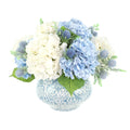 Hydrangea Centerpiece In Decorative Vase 16