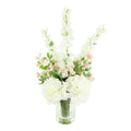 Hydrangea And Stephanotis Arrangement In Vase 20