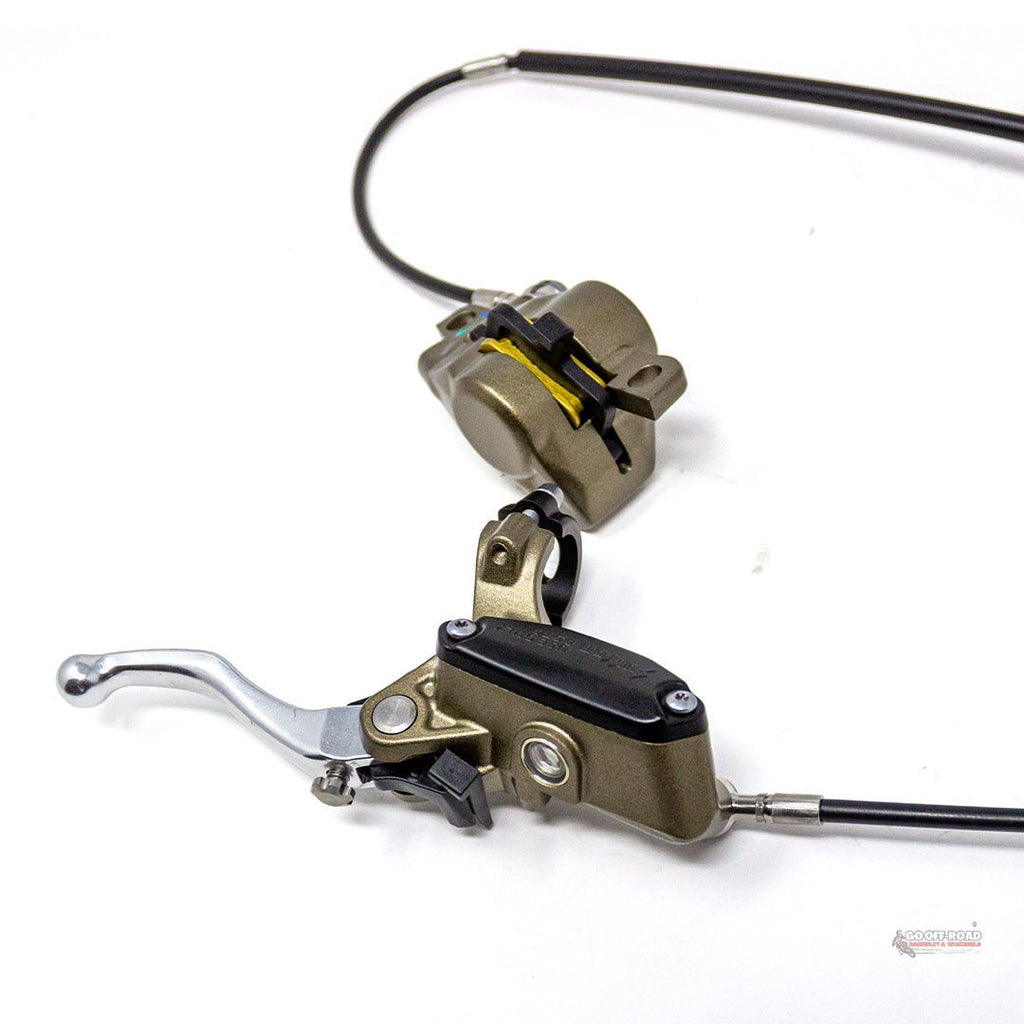 SUR RON HYPER BEE COMPLETE FRONT BRAKE ASSEMBLY