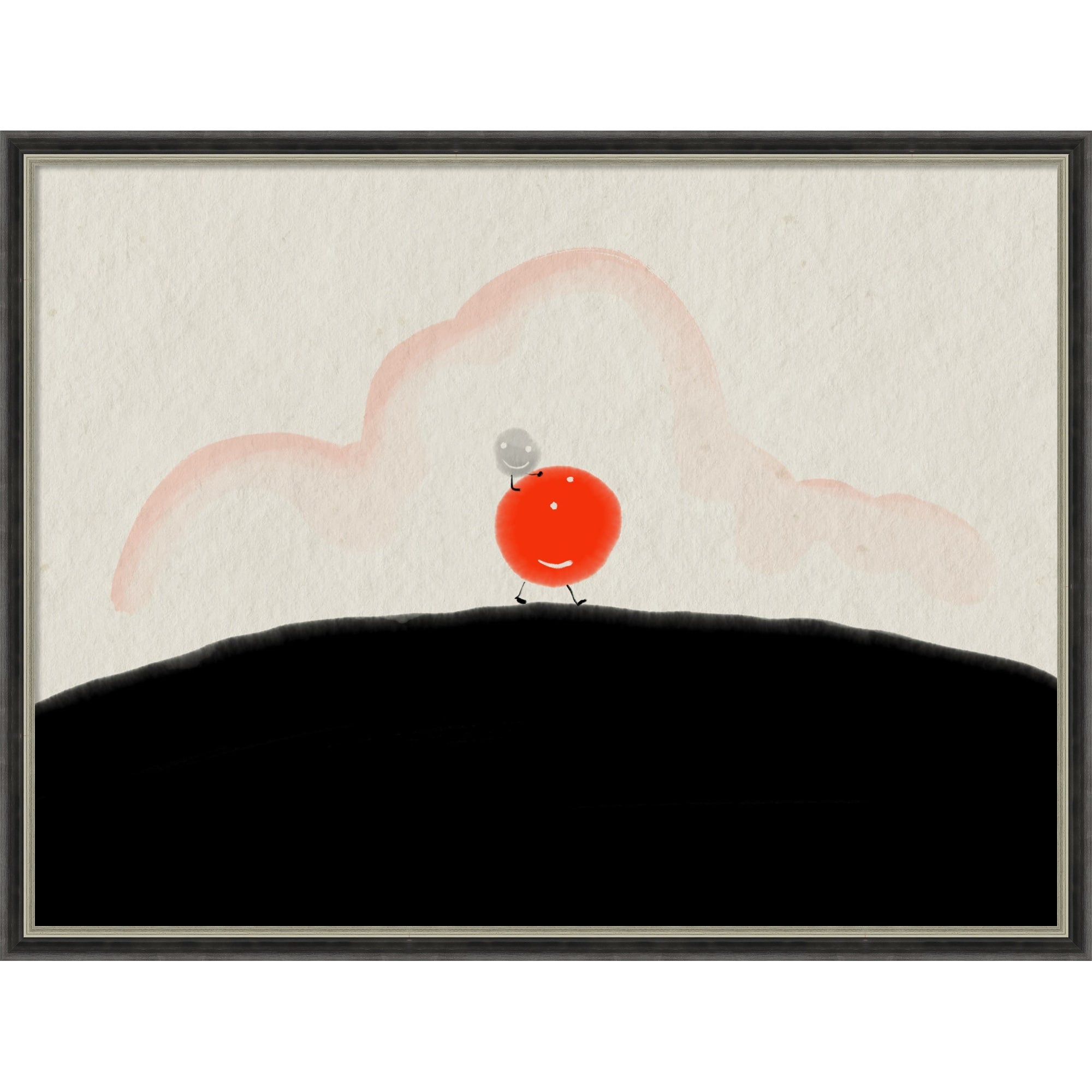 I Will Carry You By Trygve Skogrand Framed Mounted Canvas Wall Art Print