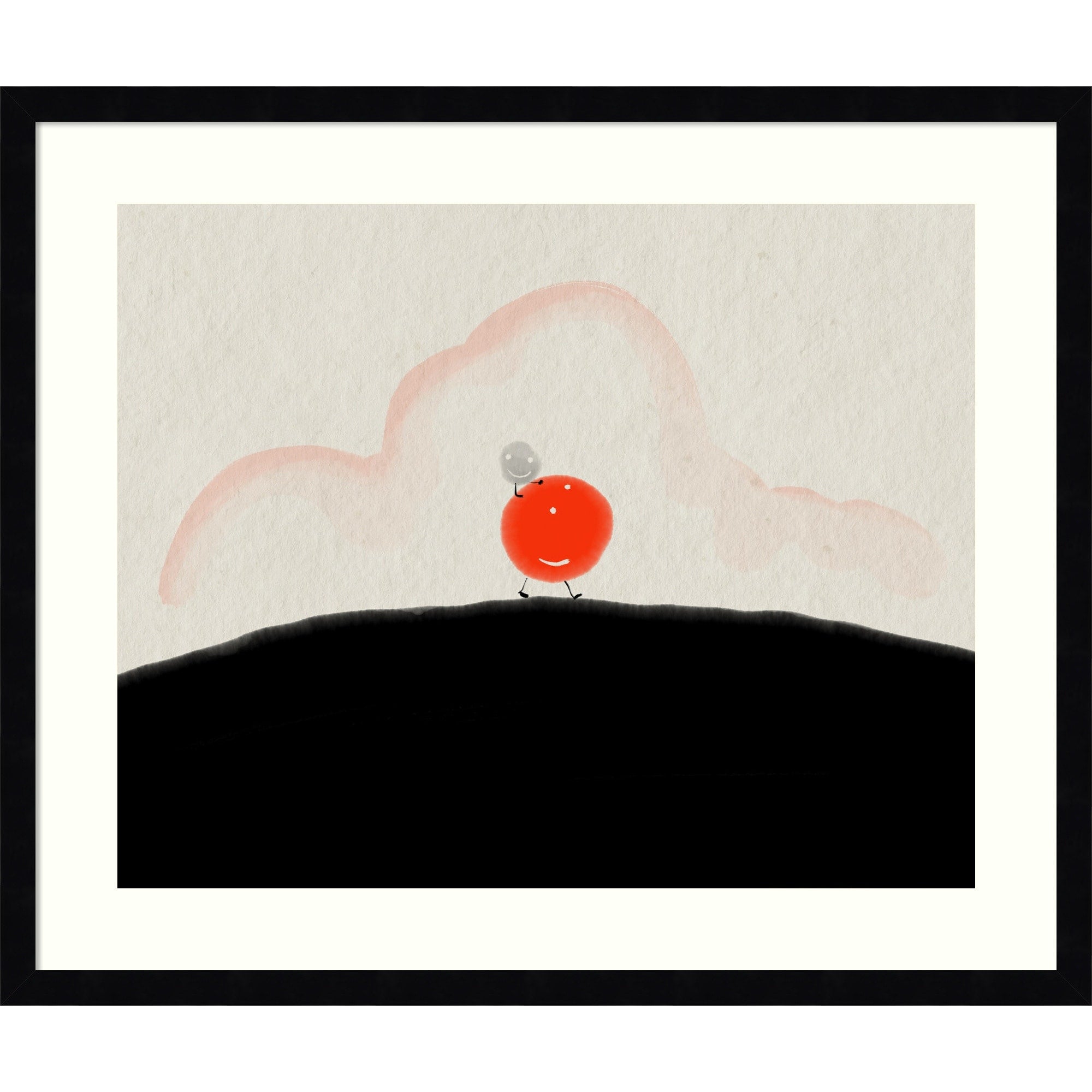 I Will Carry You By Trygve Skogrand Wood Framed Wall Art Print
